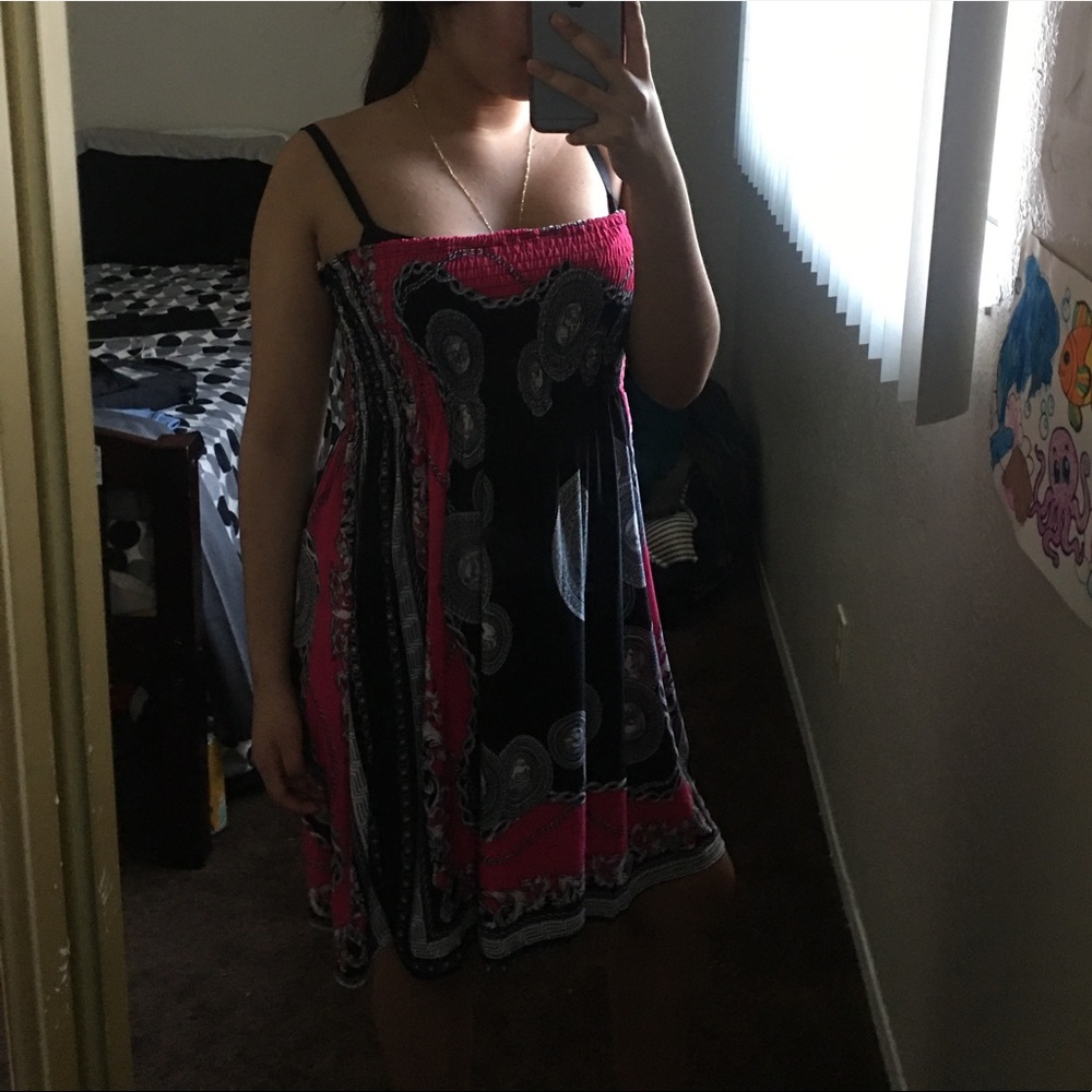 strapless dress